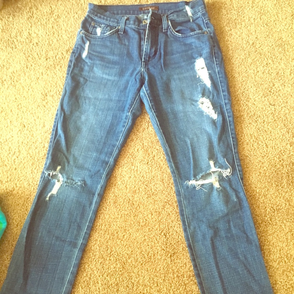 James Jeans Distressed Skinny Jean